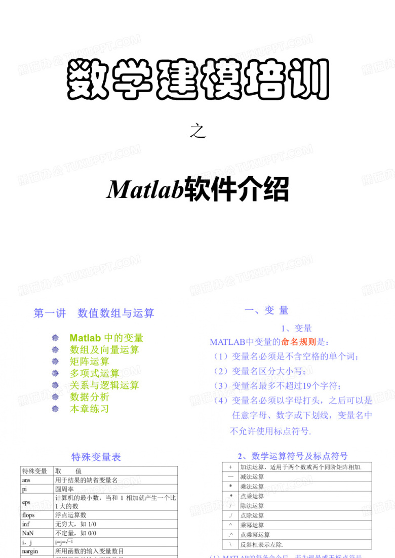 Matlab软件介绍