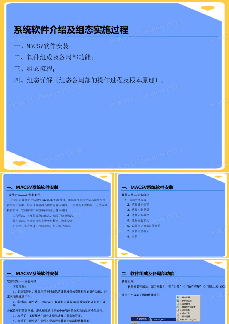 和利时3-软件介绍及组态正式版PPT文档
