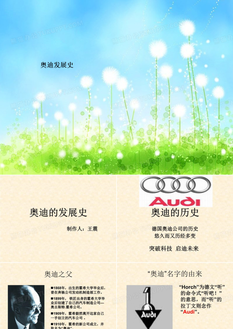 奥迪发展史