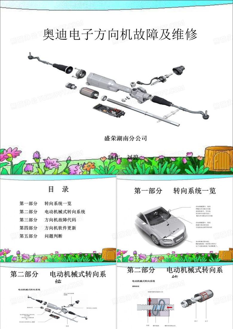 奥迪方向机