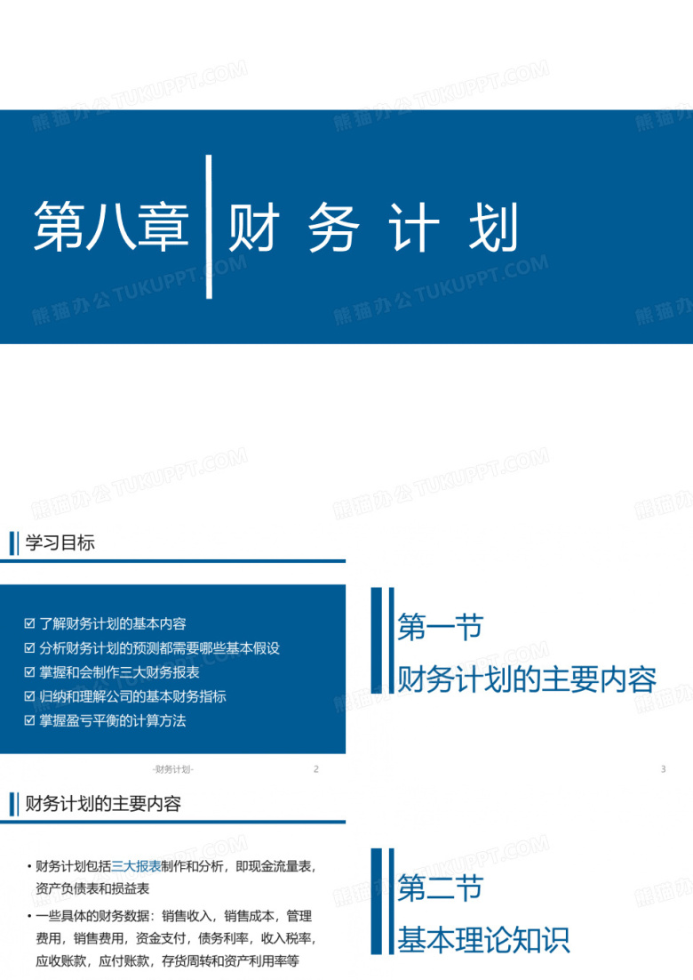 财务计划