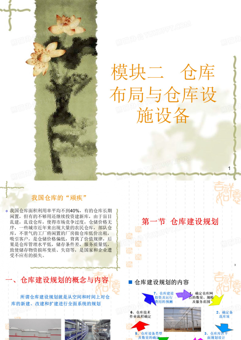 模块二 仓库布局与仓库设施设备