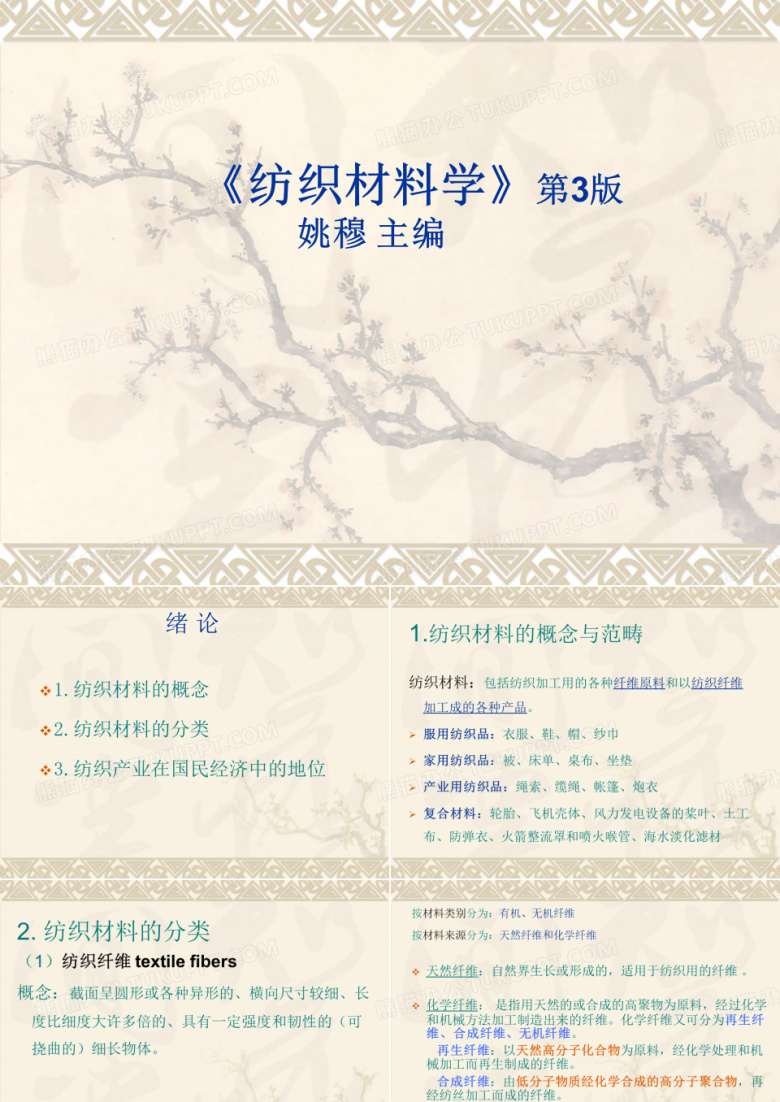 纺织材料学
