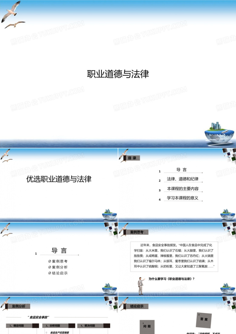 职业道德与法律ppt培训讲义