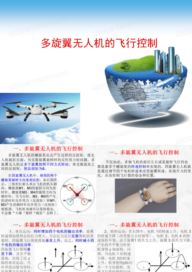 多旋翼无人机的飞行控制(二)