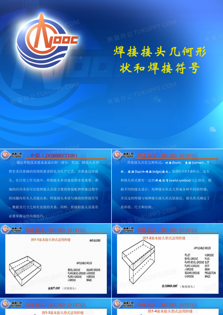 焊接接头几何形状和焊接符号