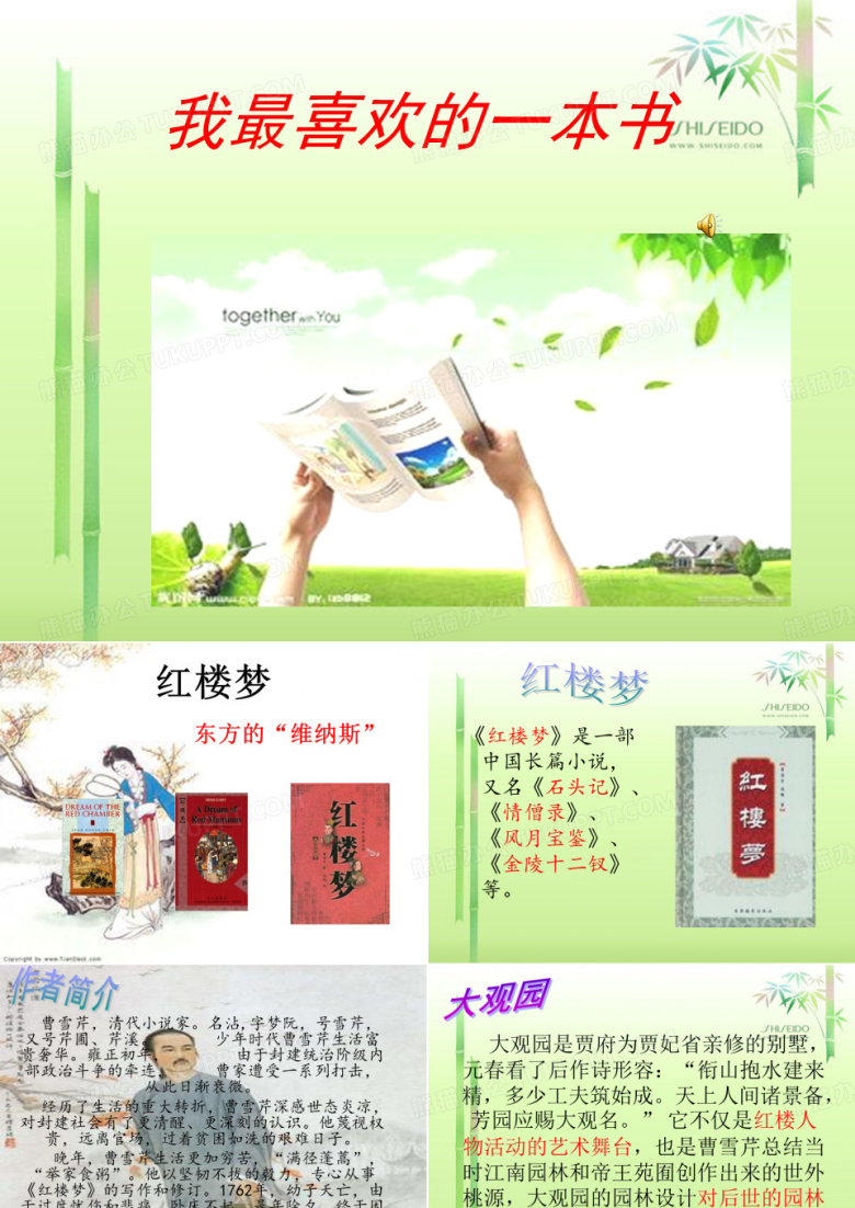 我最喜欢的一本书《红楼梦》