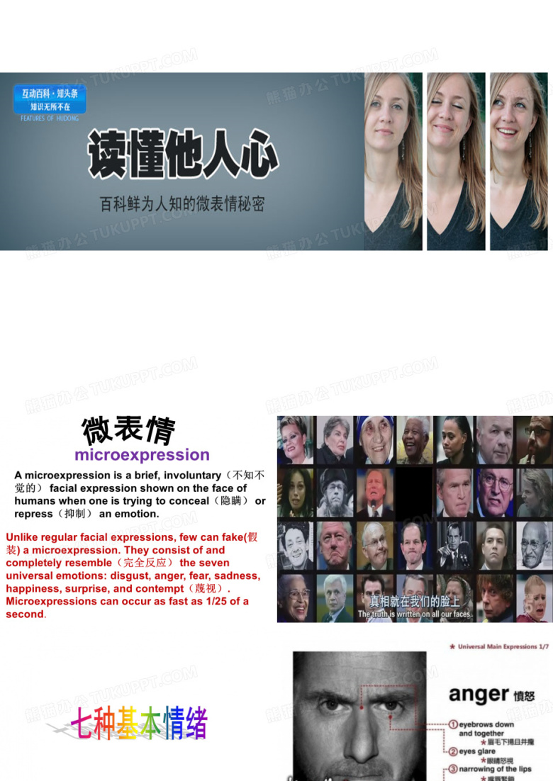 微表情PPT