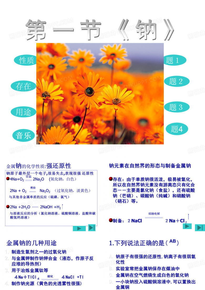 金属钠课件