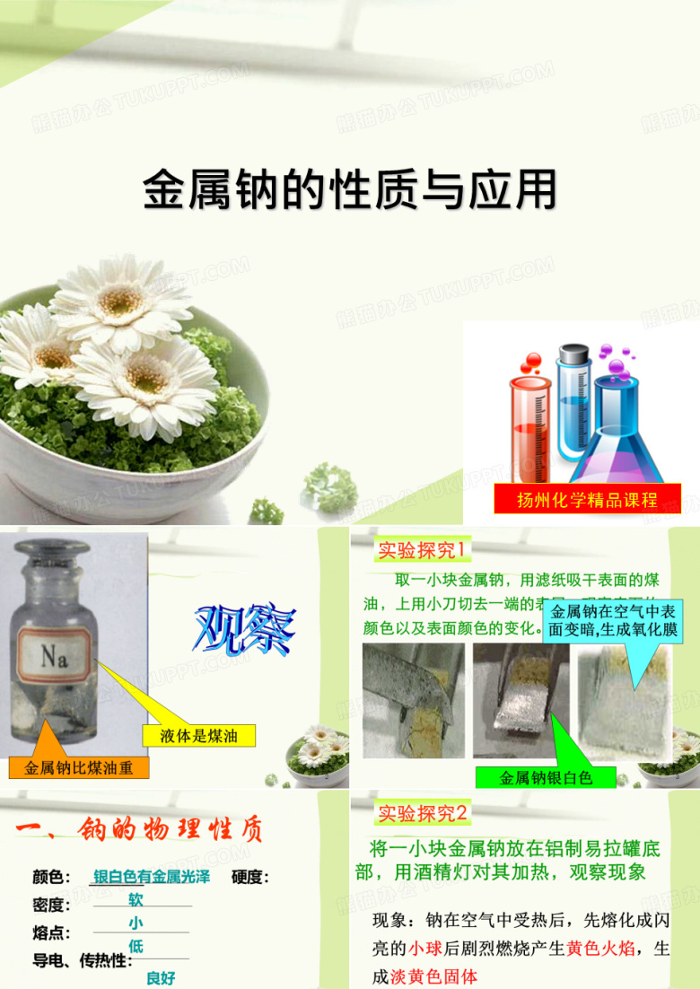 金属钠的制备