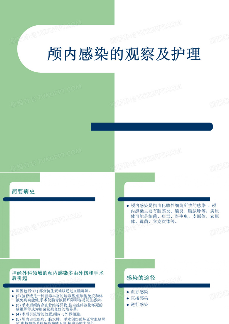 颅内感染的观察及护理