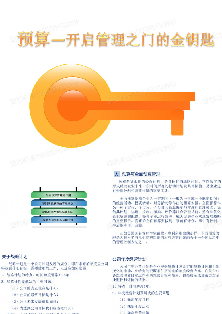 全面预算管理