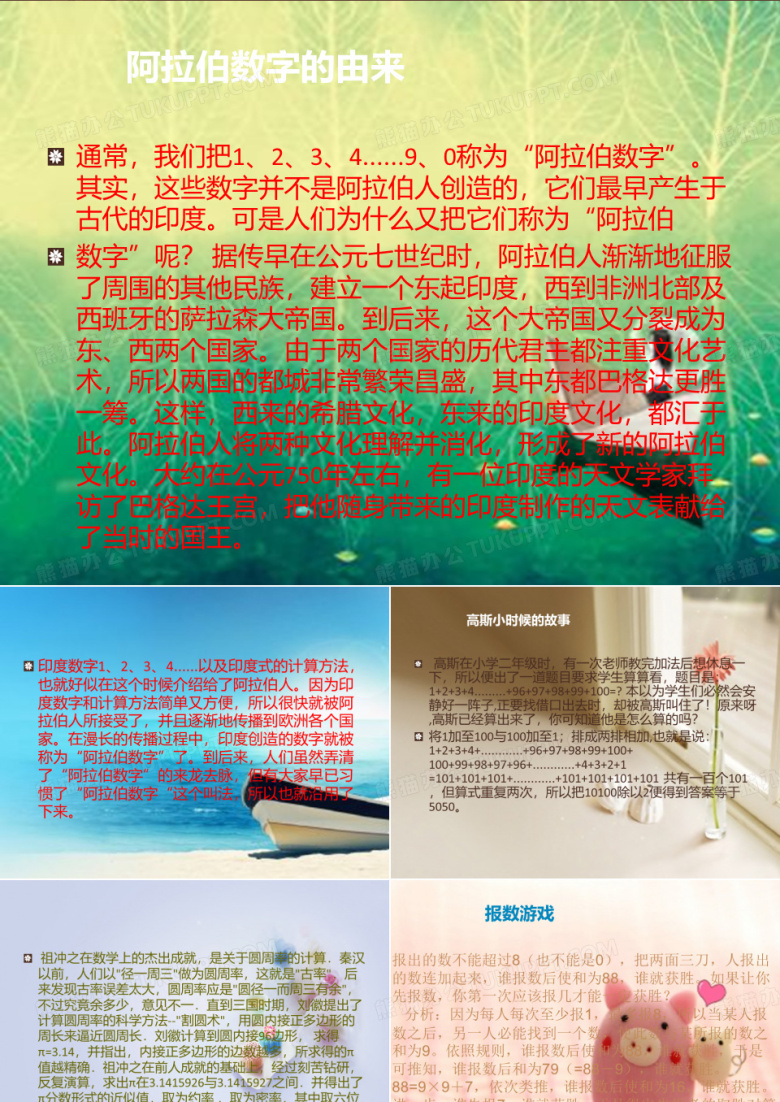 阿拉伯数字的由来