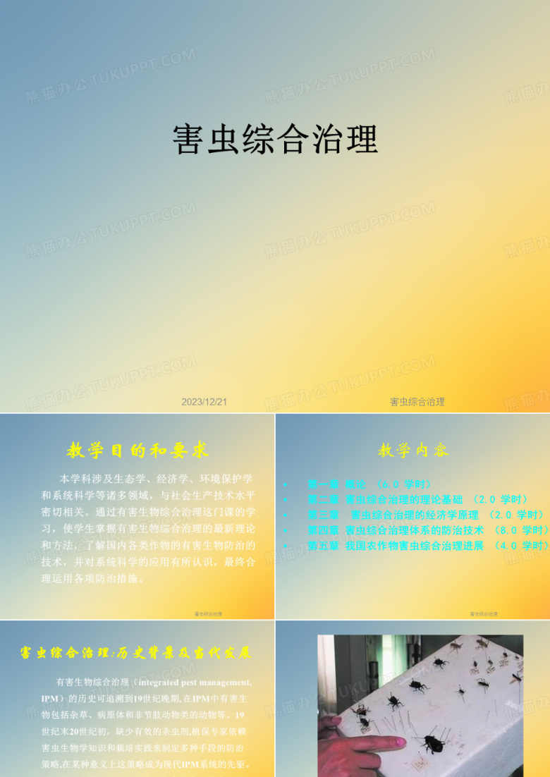 害虫综合治理