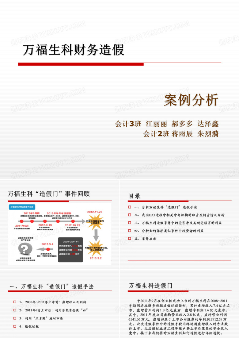 财务造假案例分析