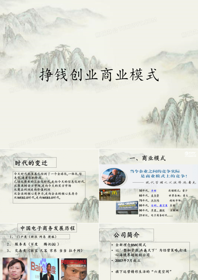 挣钱创业商业模式