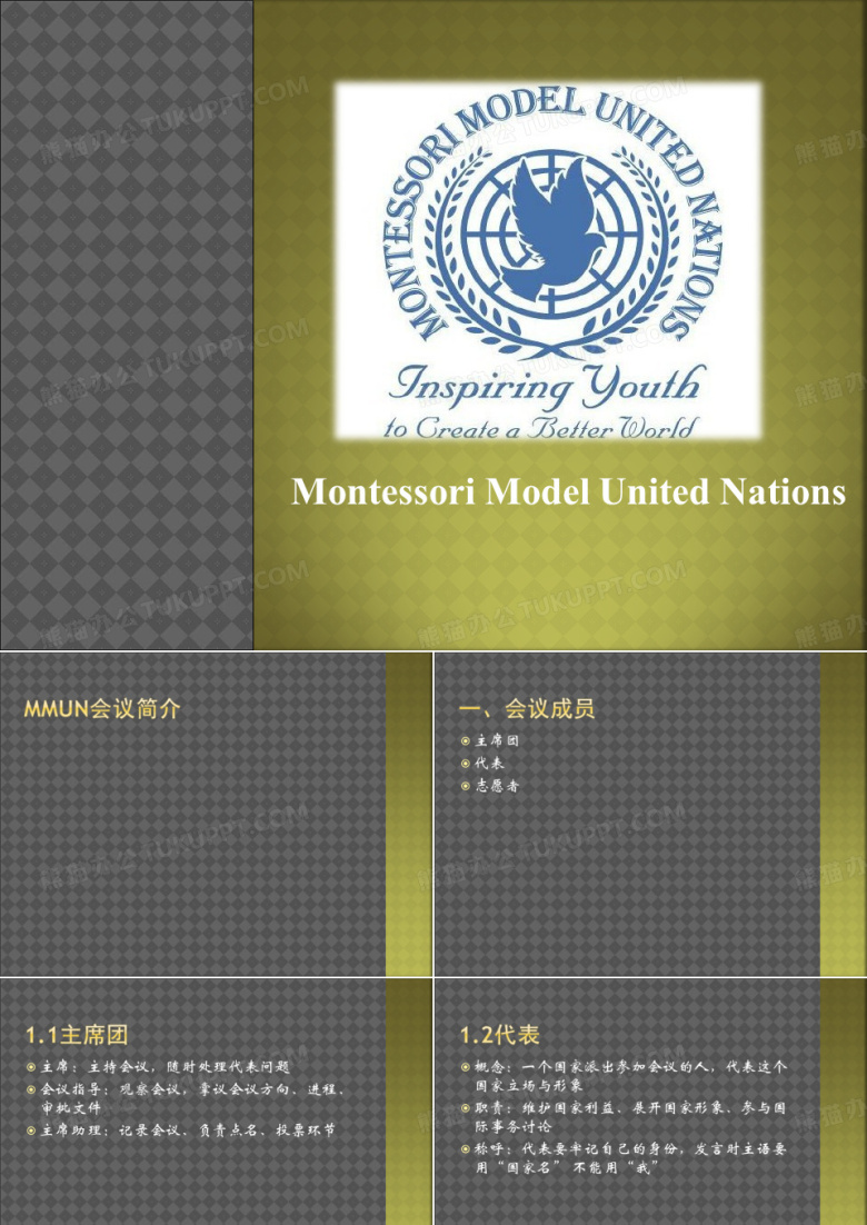 模拟联合国 MMUN培训