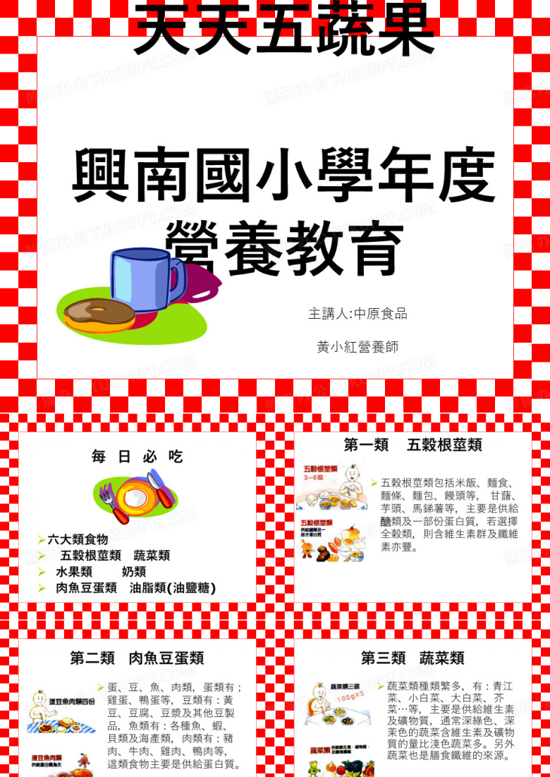 食物金字塔兴南国小