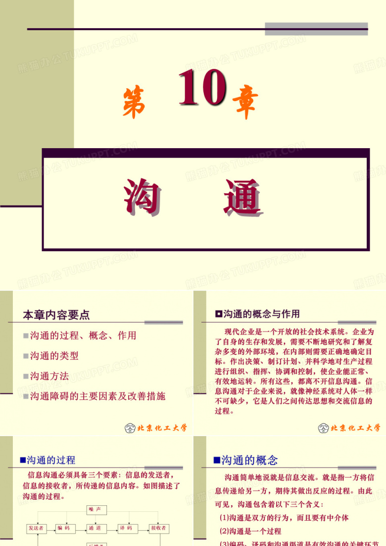 北京化工大学 管理学PPT