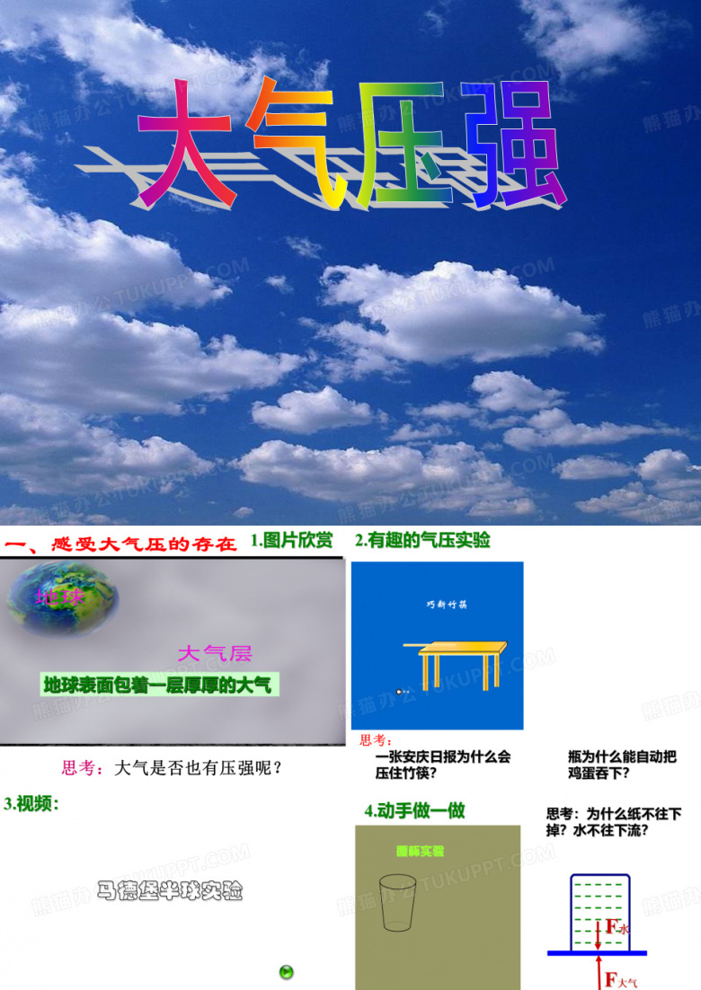 大气压强