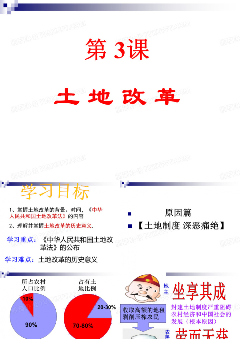 土地改革 ppt