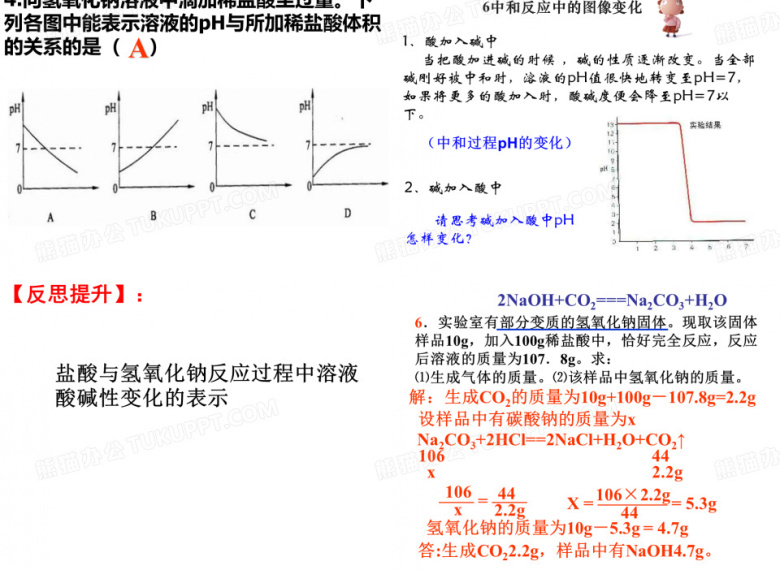 酸碱中和反应PPT模板下载_编号qajzajrk_熊猫办公