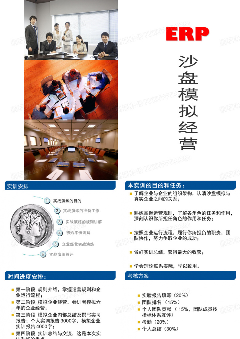 ERP沙盘模拟经营