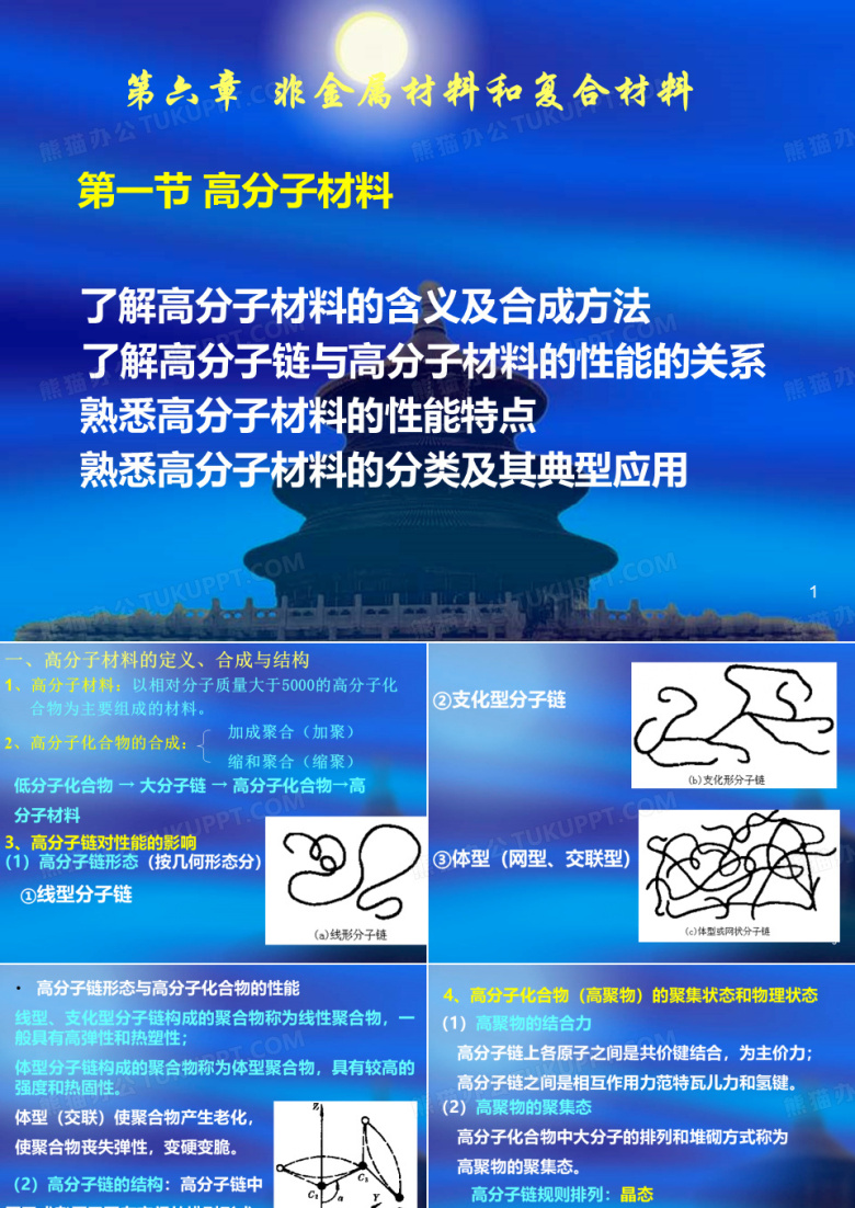 机械工程材料  非金属材料