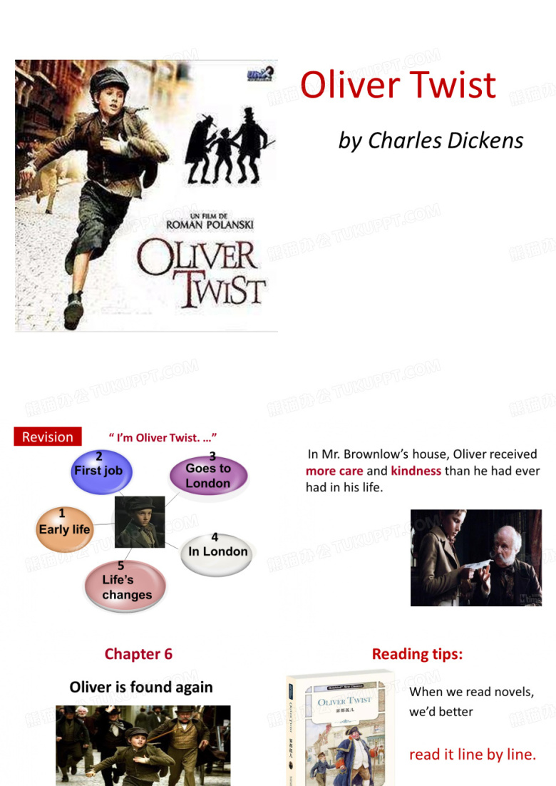 高中英语名著阅读教学课件Oliver Twist chapter 6(精美课件)