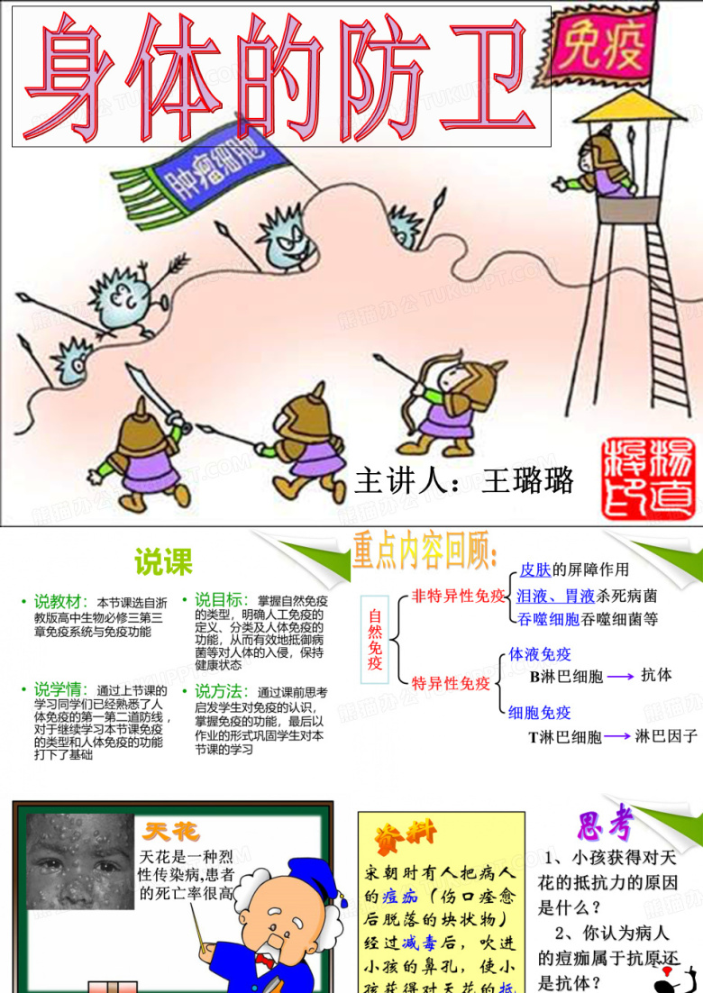 生物学教学论试讲课件