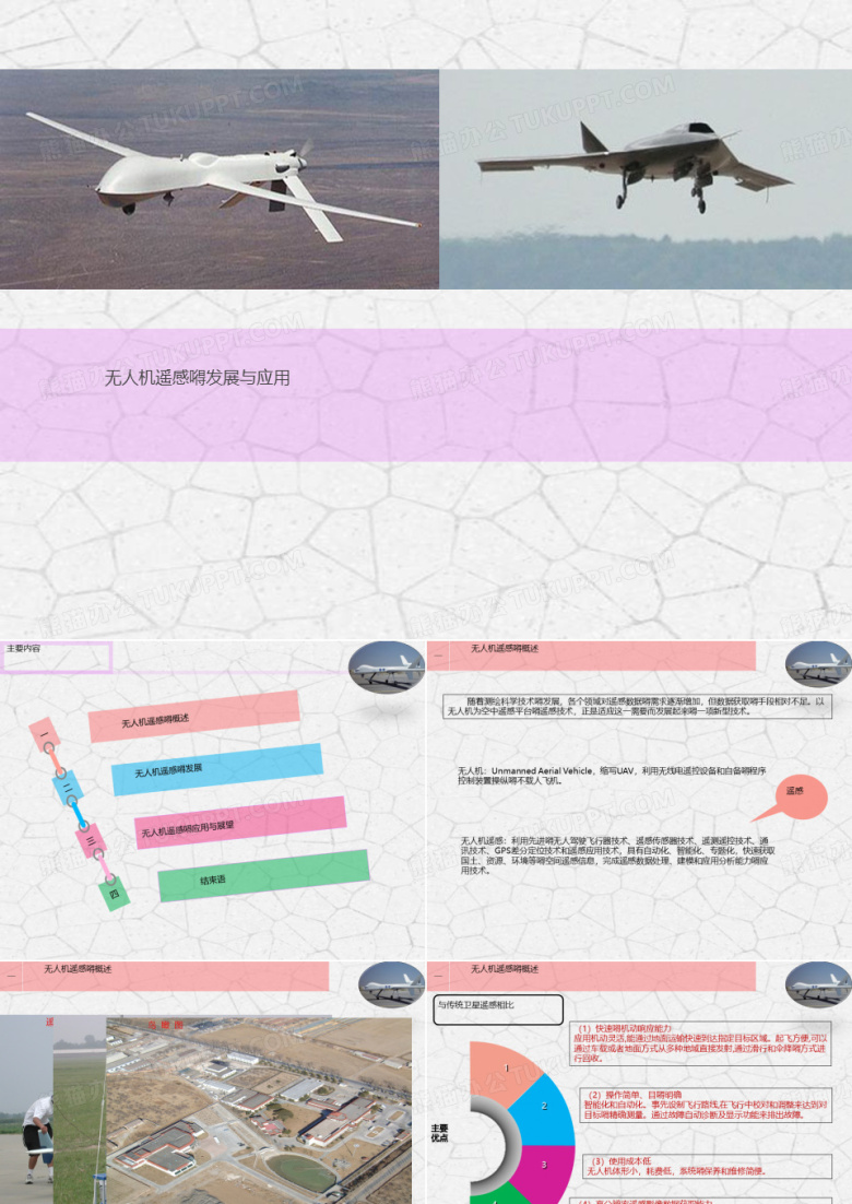 无人机遥感的发展与运用
