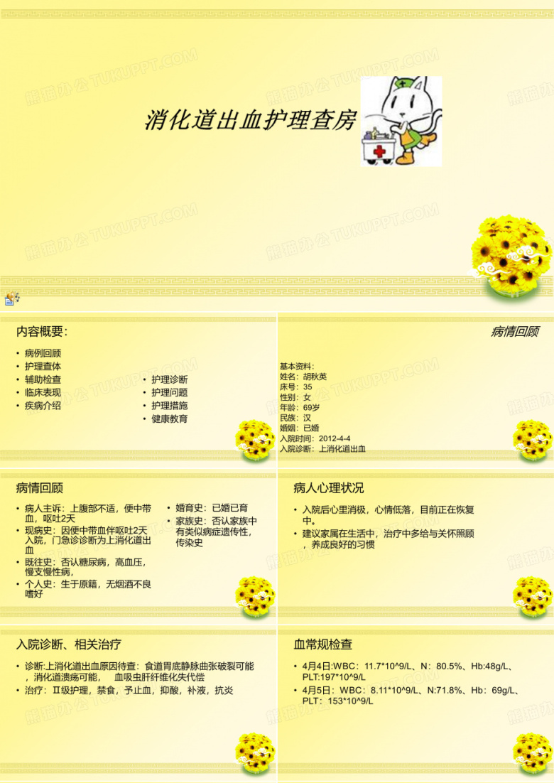 消化道出血护理查房