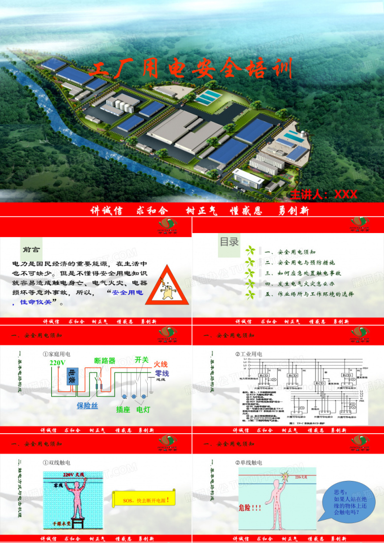工厂用电安全培训教材