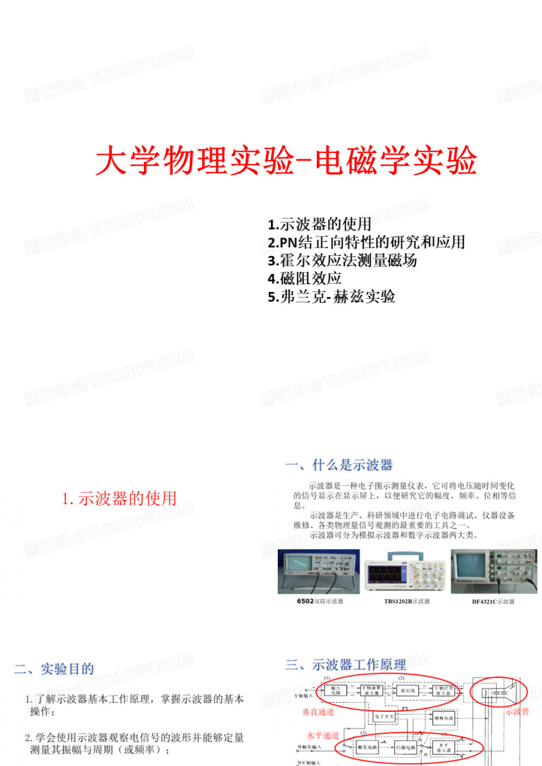 大学物理实验-电磁学实验