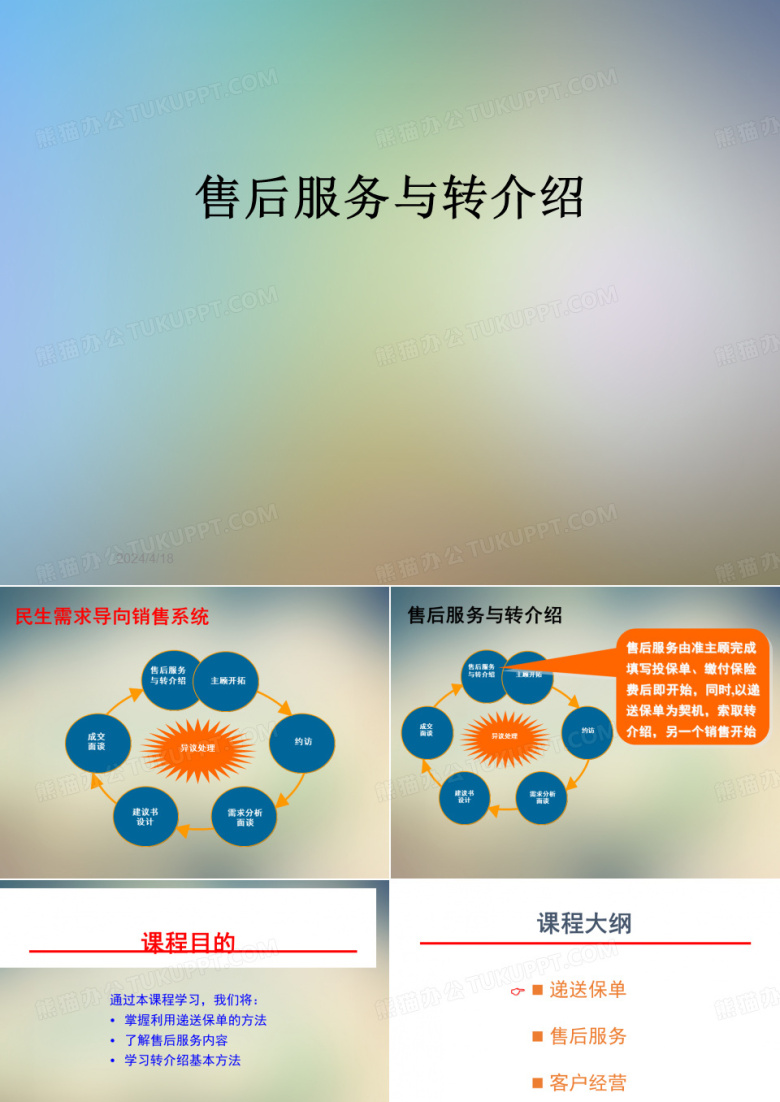 售后服务与转介绍