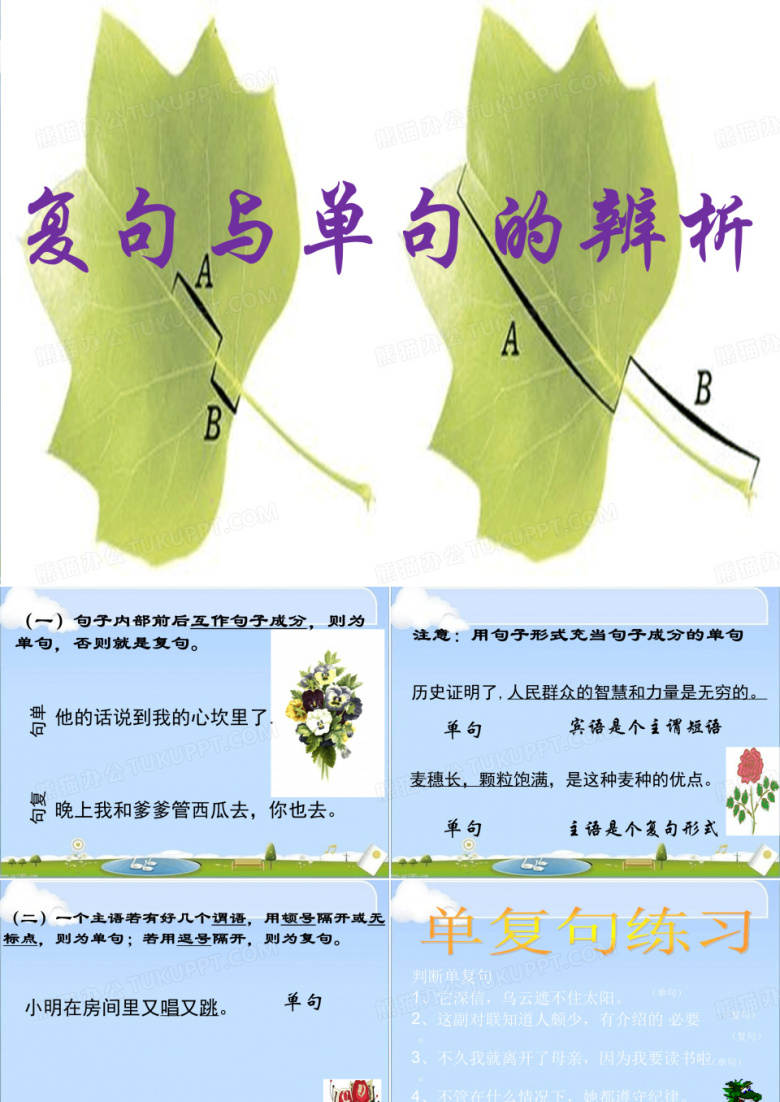 复句类型