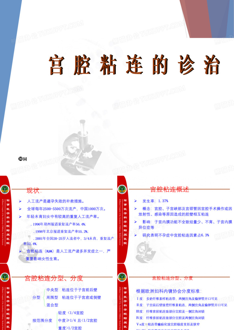 宫腔粘连的诊治