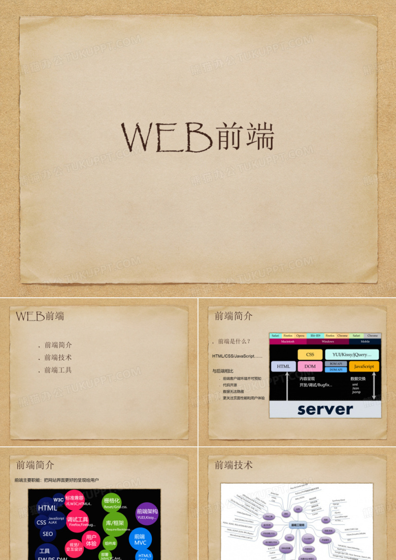 web前端PPT课件