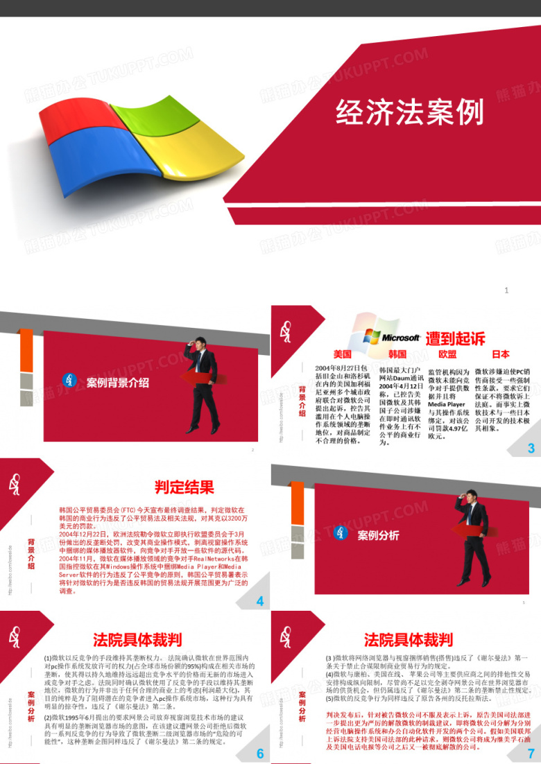 经济法案例分析 微软