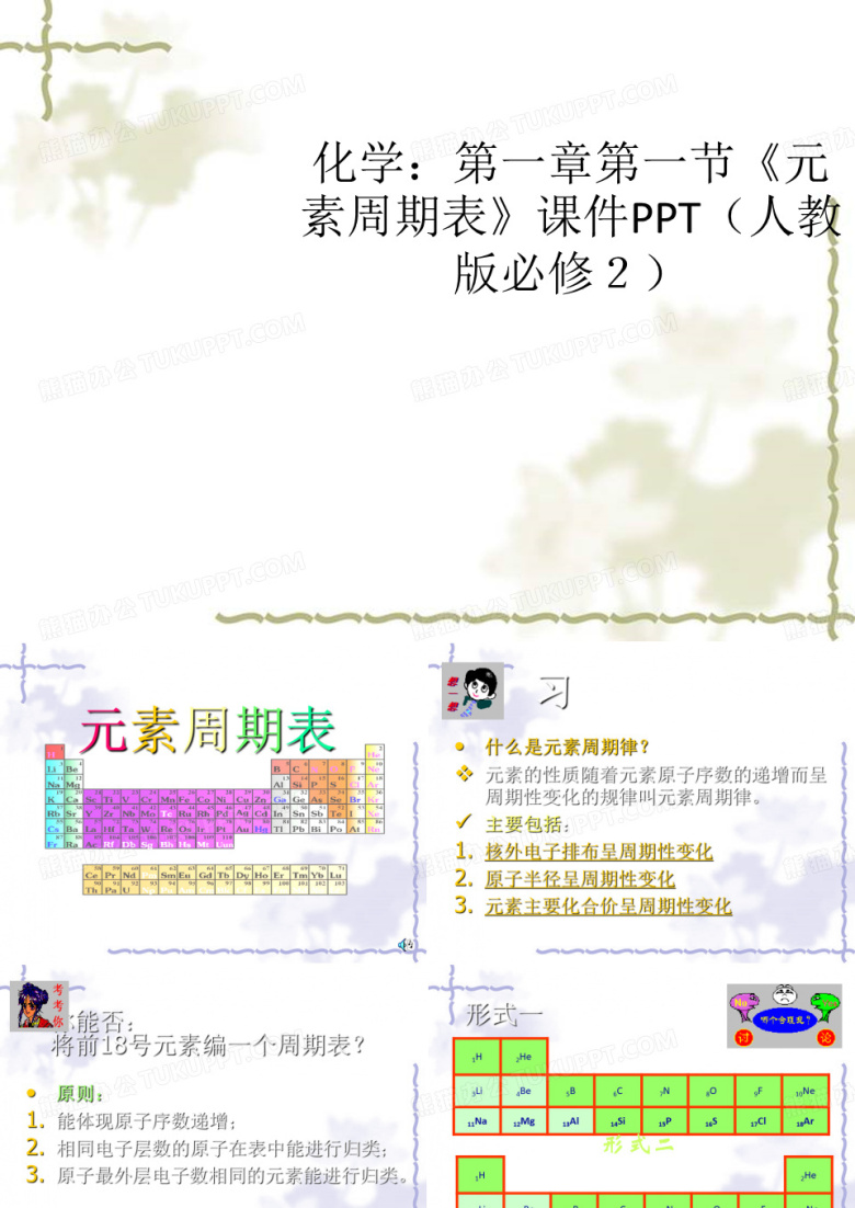 《元素周期表》课件