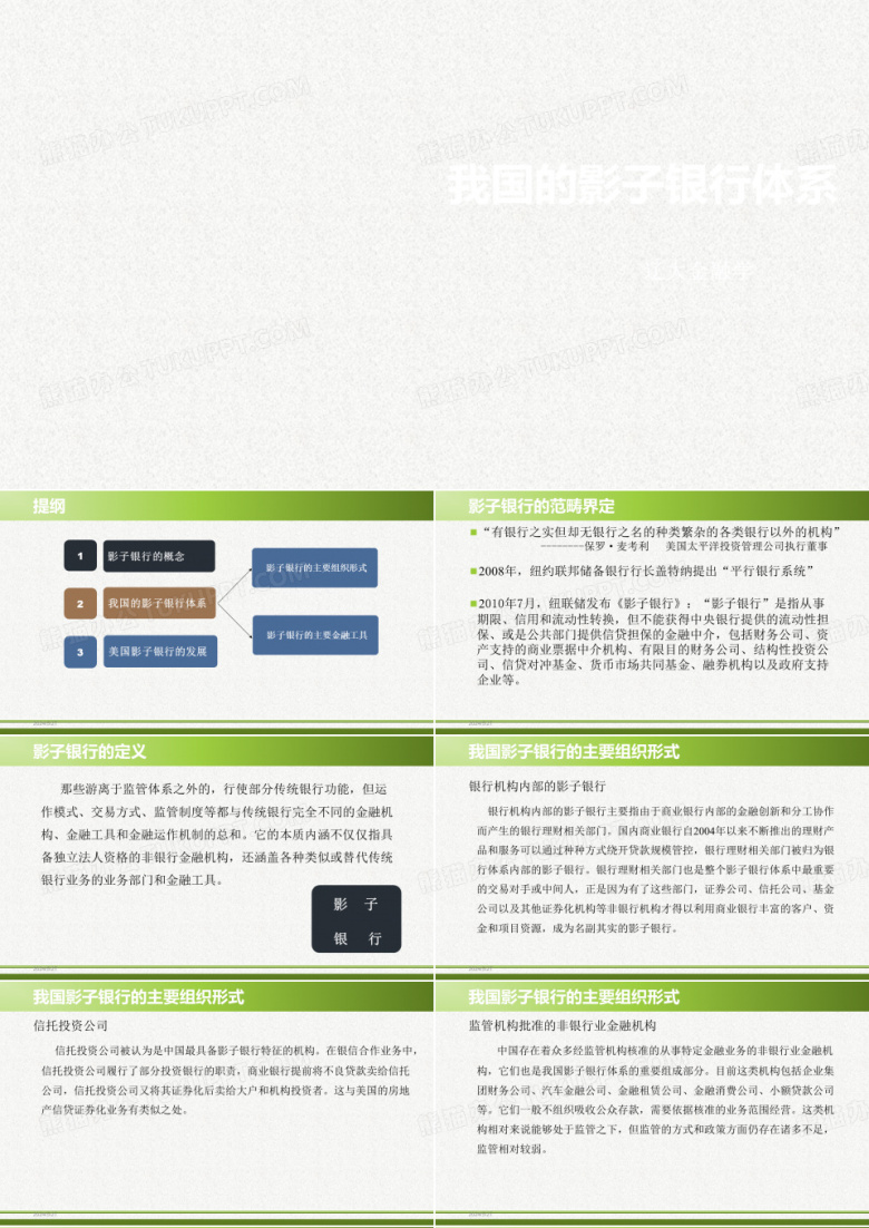 中国影子银行系统