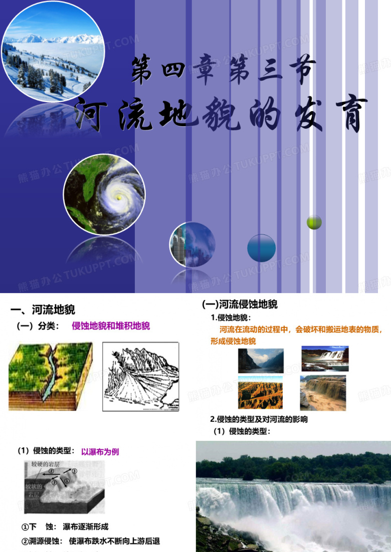 河流地貌的发育