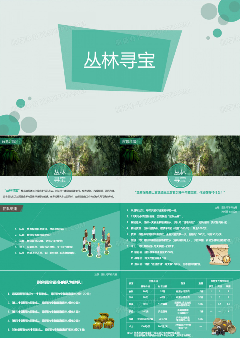 适合给新员工做的沙盘模拟