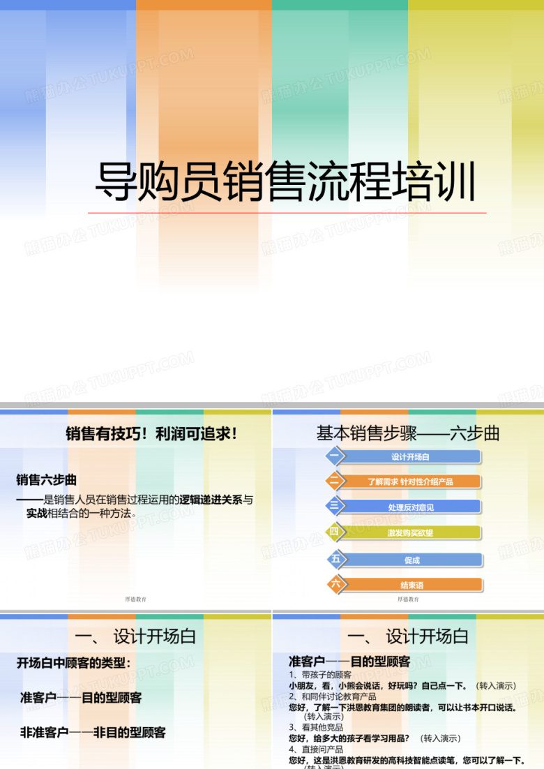 导购员销售技巧培训