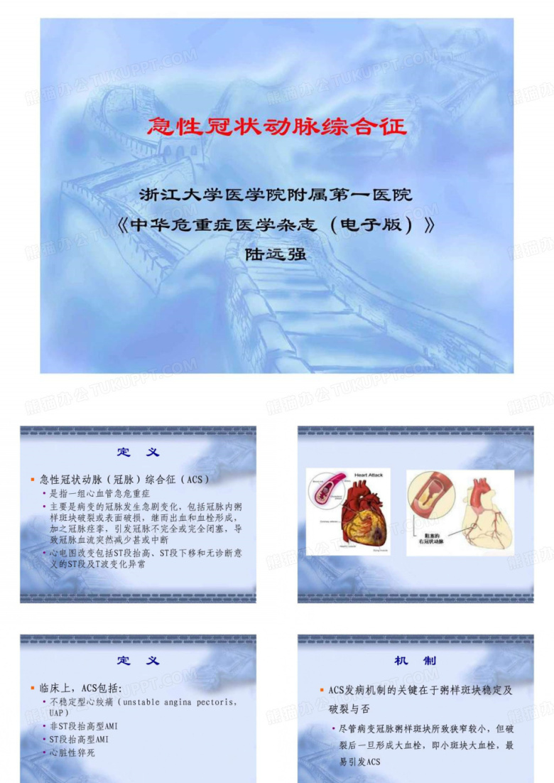 急性冠脉综合征