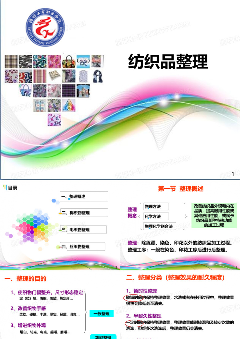 纺织品整理