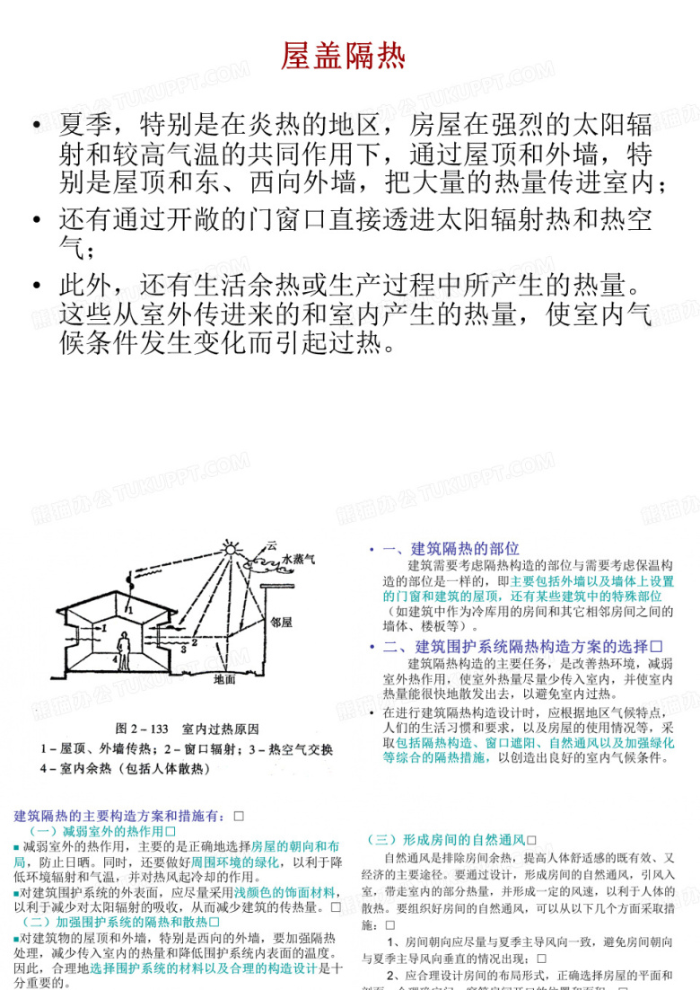屋顶隔热