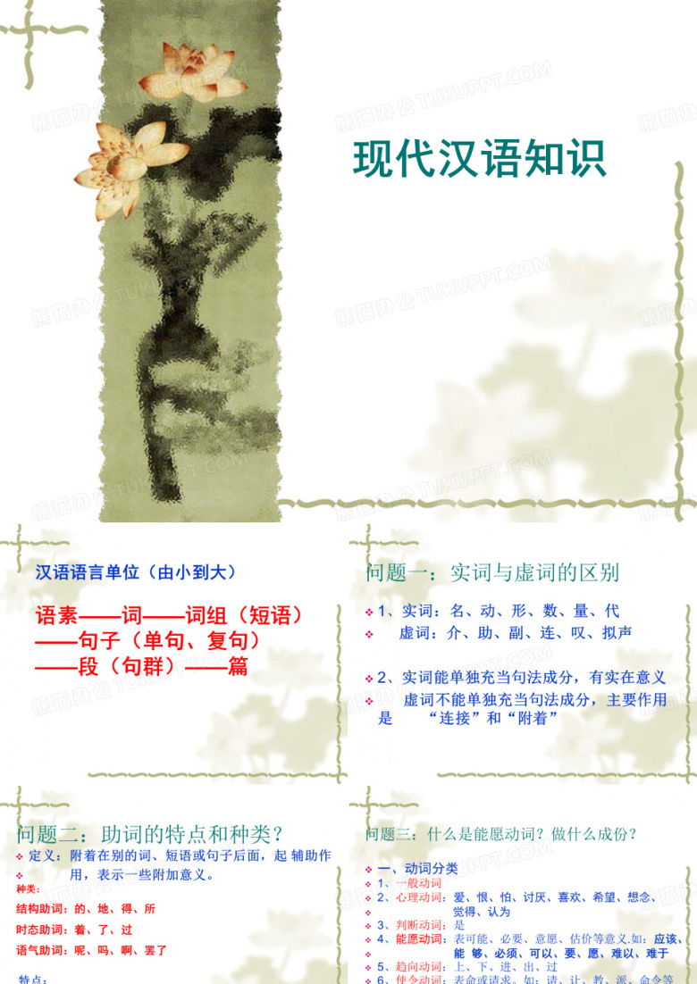 现代汉语语法