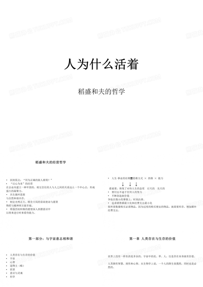 人为什么活着(稻盛和夫)