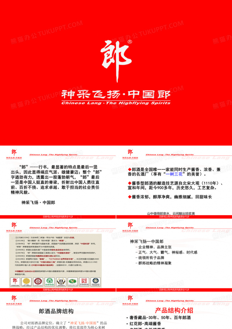 郎酒品牌结构及产品介绍